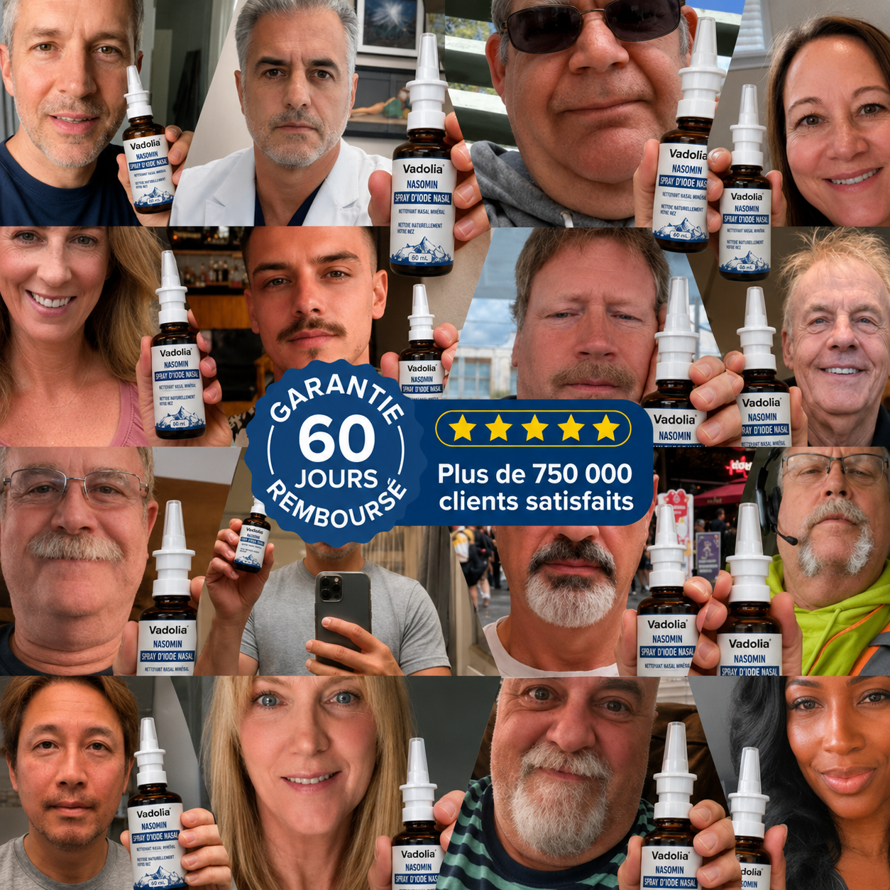 VADOLIA Nasomin™ – Spray Nasal à l’Iode Naturelle pour Nettoyer, Protéger et Respirer Librement