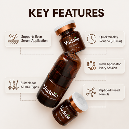 Vadolia™ Hair Renewal Micro-Infusion System | Fuller-Looking Hair Starts Here