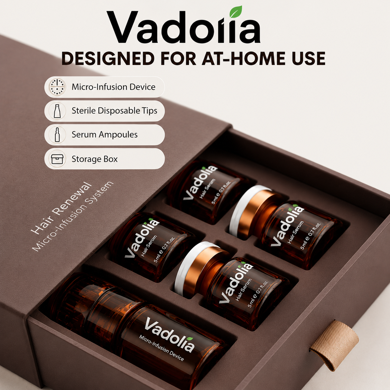 Vadolia™ Hair Renewal Micro-Infusion System | Fuller-Looking Hair Starts Here